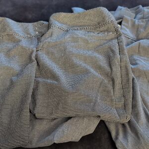 Elle Black and White Boot Cut Pants